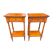 Pair of vintage bedside tables