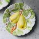 Pair of slipware plates made in Italy