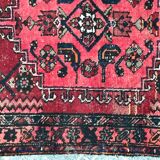 Carpet Persian hamadan's vintage hand 103 x 190 cm