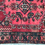 Carpet Persian hamadan's vintage hand 103 x 190 cm