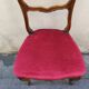 Louis XV style walnut bedroom chair, circa 1900.