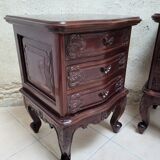 Carved bedside tables