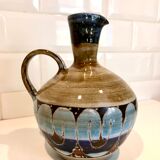 Roland Moreau - Tourette sur Loup - 70's decanter in enamelled stoneware