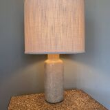 Vintage Earthenware Craquelé Mid-Century Table lamp by Pieter Groeneveldt, 1950s