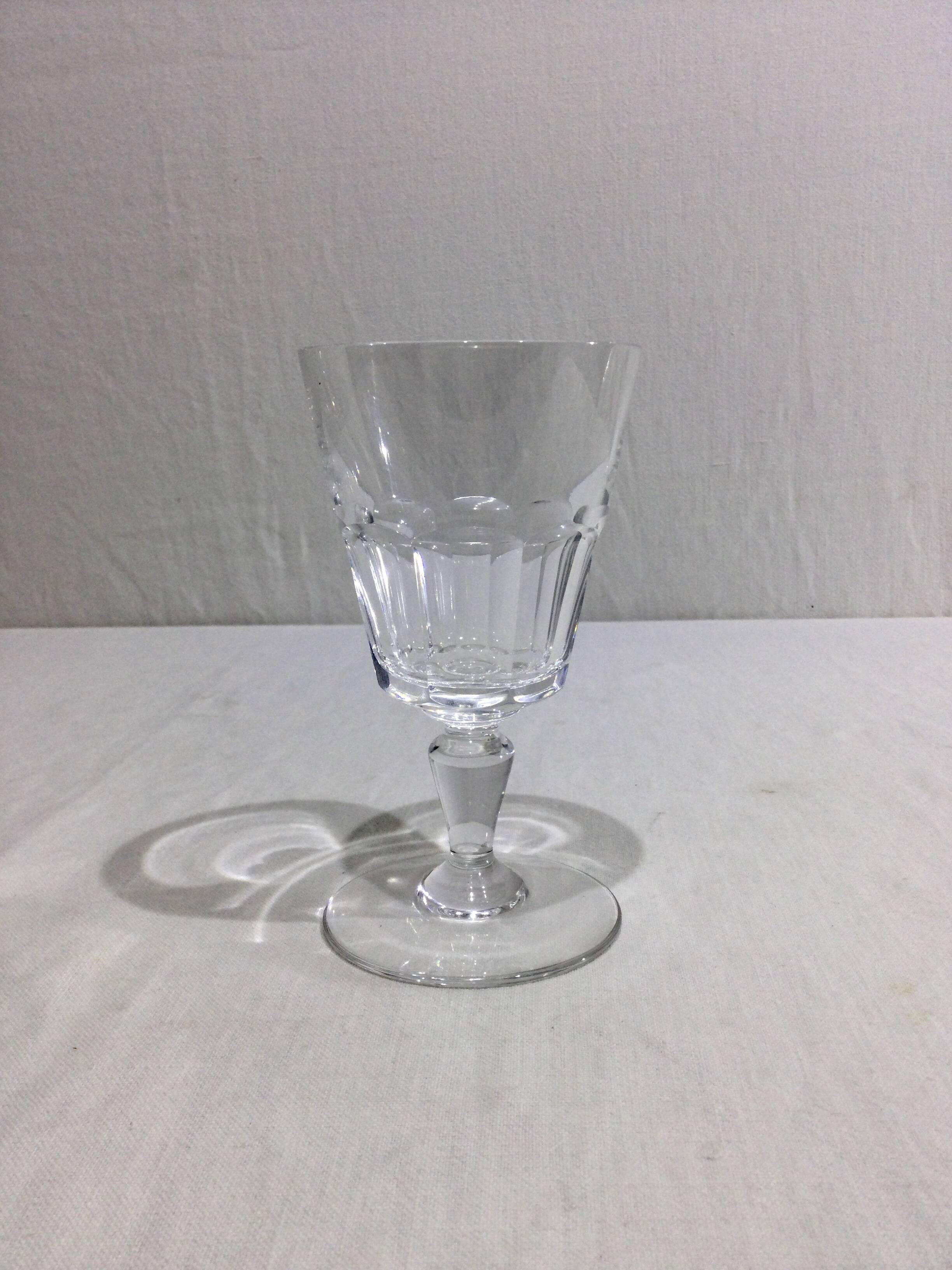 Baccarat – 7 Missouri Model Red Wine Glasses