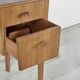 Bureau/console Gordon Russell en noyer et hêtre du milieu du siècle. Modèle vintage