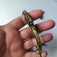 Antique pair of bronze drawer handles.