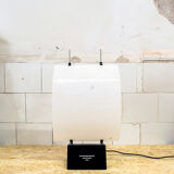 Murano metal and Murano glass table lamp by Alox Italia Anni '80