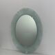 Vintage 1980s Italian Glass Wall Mirror in the style of Nanda Vigo