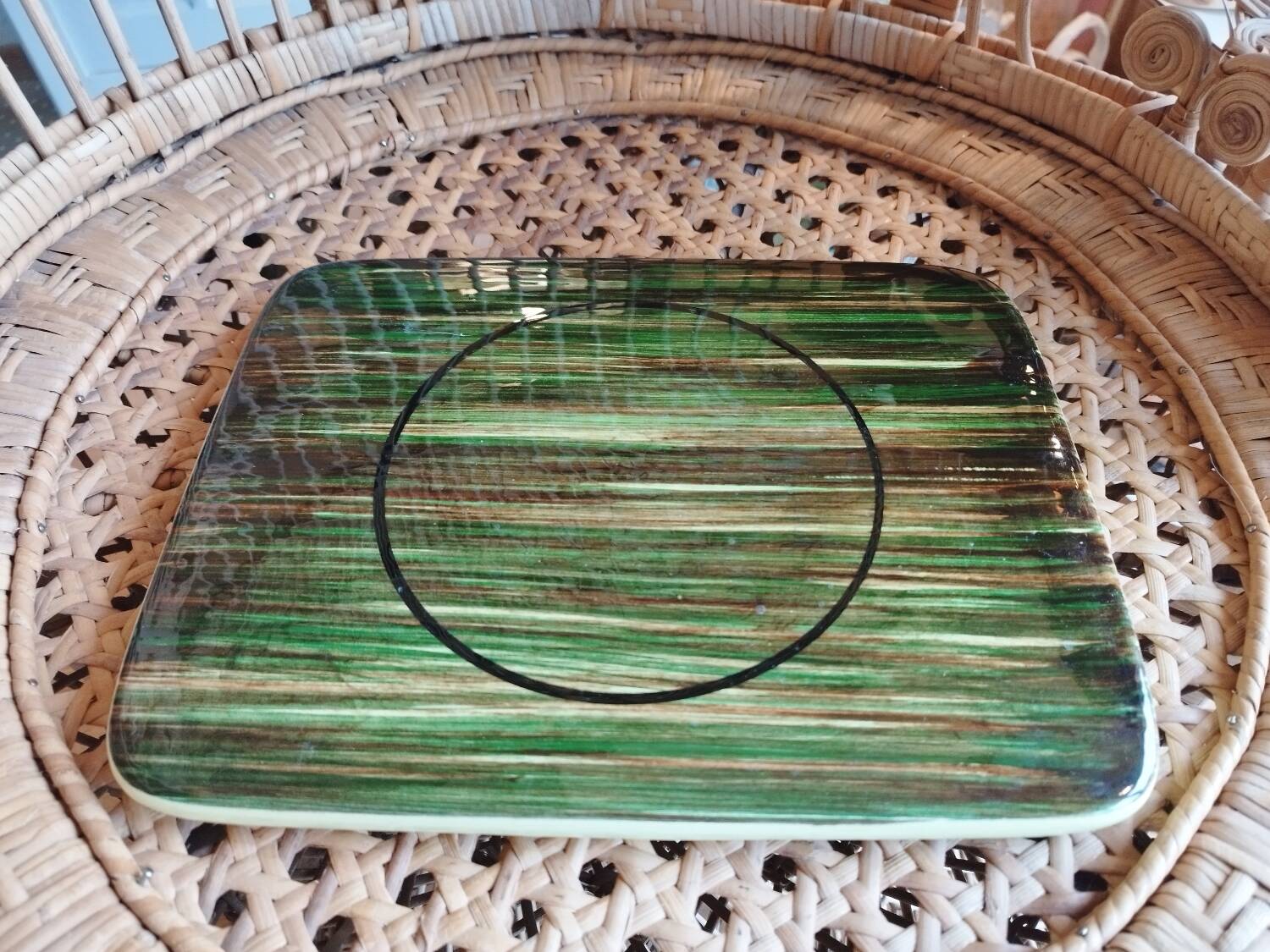 Dessous de plat vintage en céramique