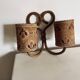 Large rope wall lamp