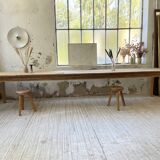 4m XXL pine and oak farmhouse table