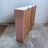 Armoire de toilette murale 2 portes 4 tiroirs