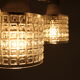 Lustre chromé du milieu du siècle par Drukov 1970