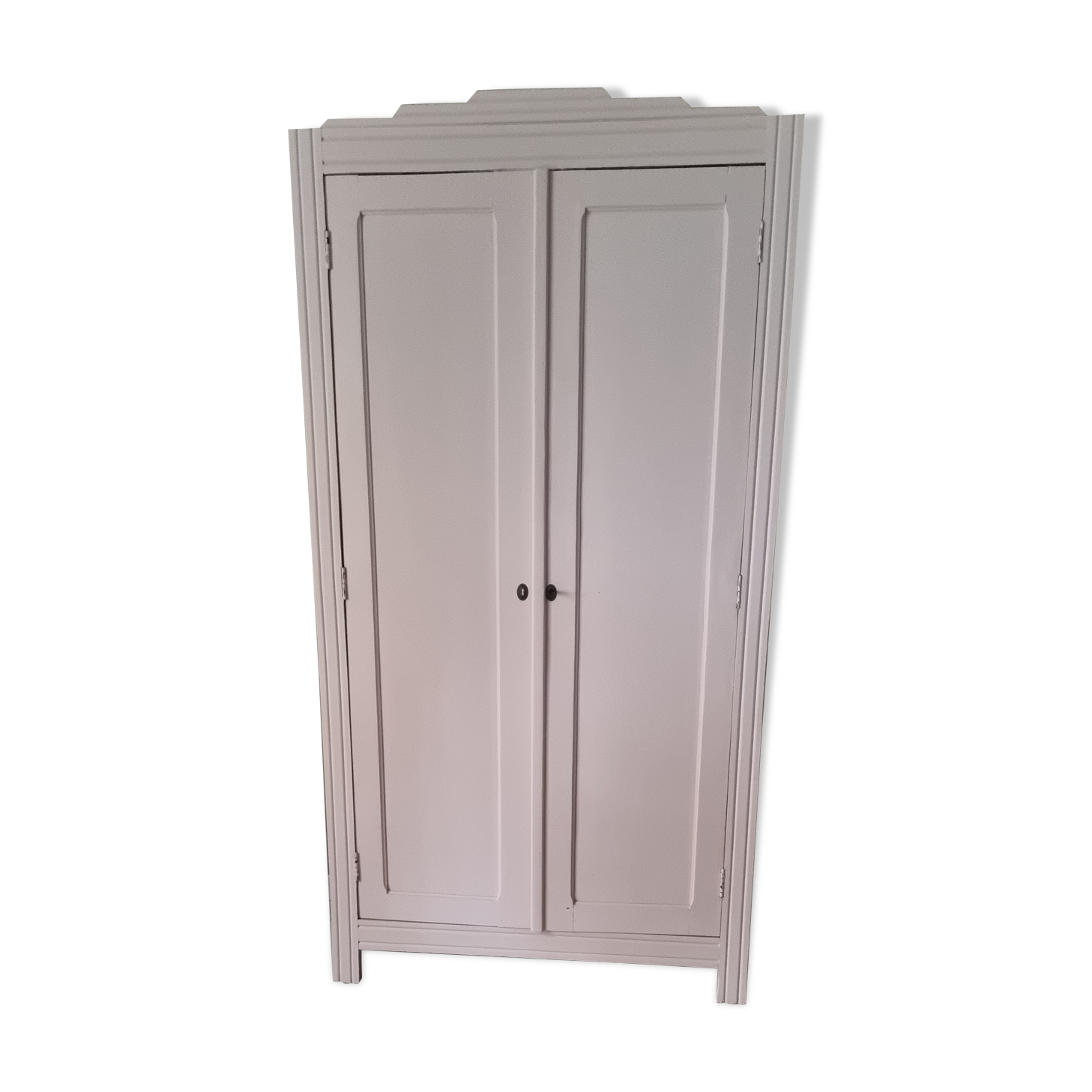 Wardrobe girl 2 doors pale pink