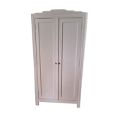 Armoire 2 portes rose pale