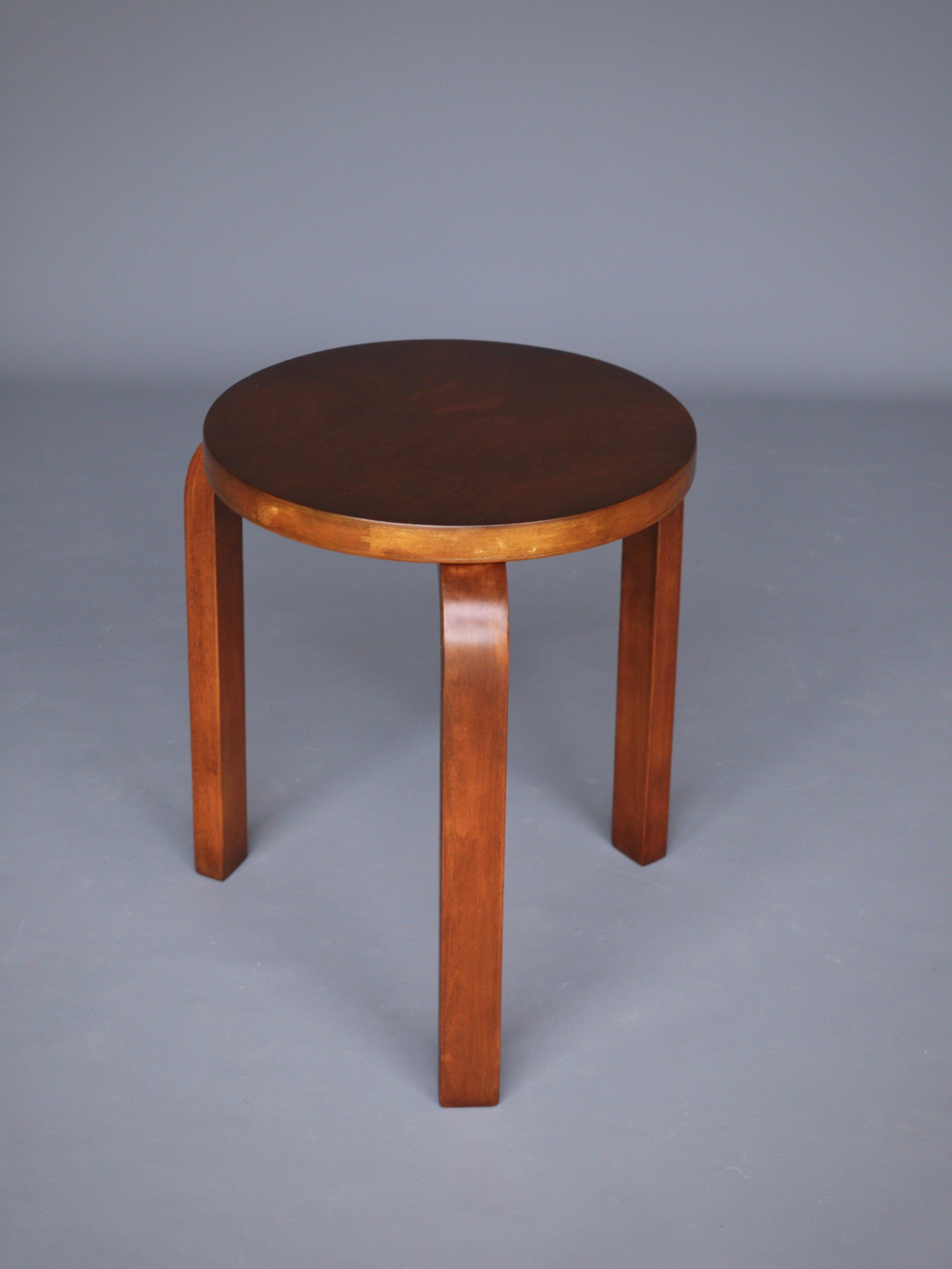 e60 stacking stool by Alvar Aalto for Artek, 1960s
