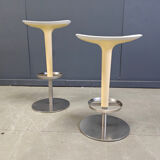 Ensemble de 6 tabourets de bar Arper, années 1990