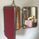 Miroir triptyque de barbier vintage