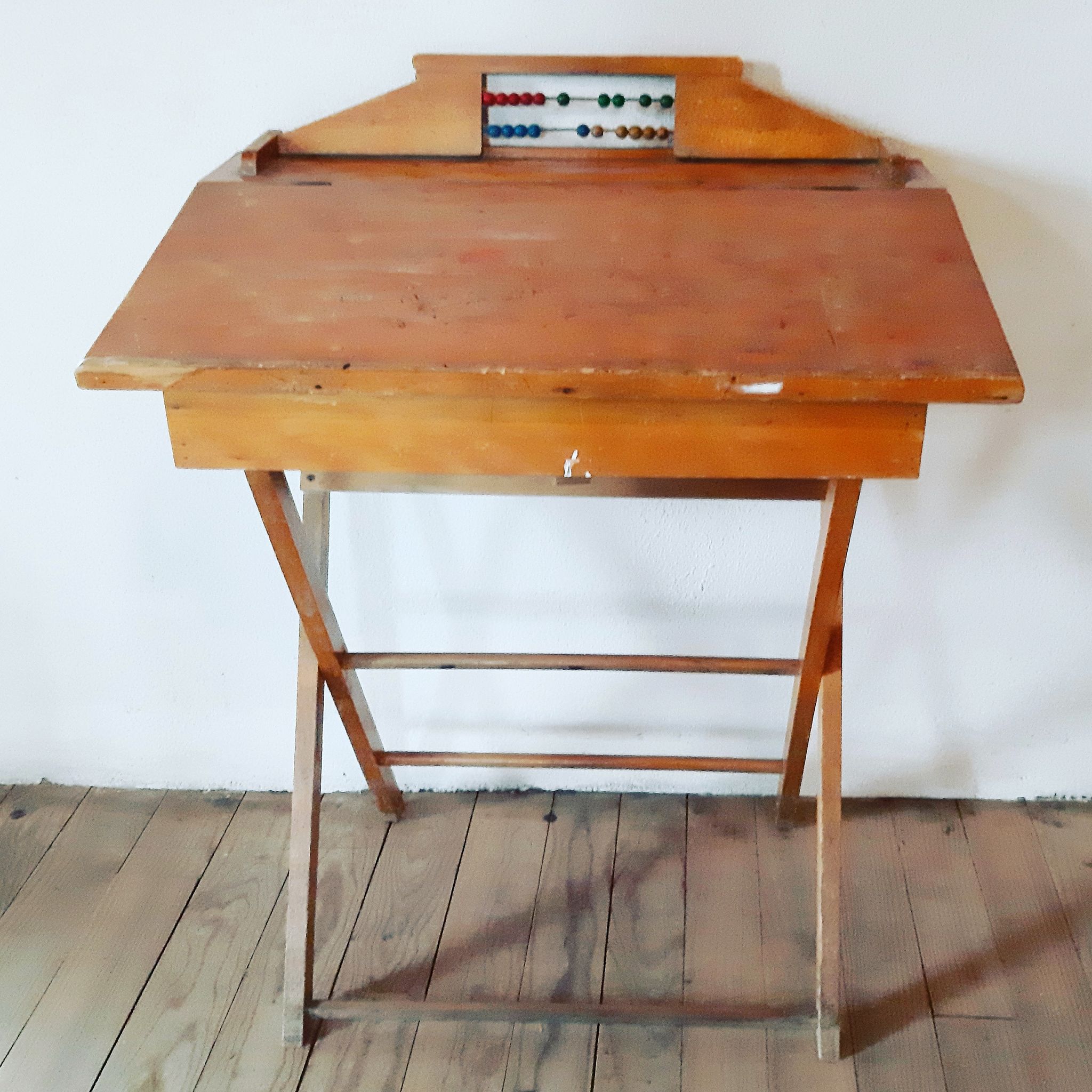 Bureau à boulier et sa chaise 1950