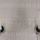 Brass and glass wall lights - 50s/60s