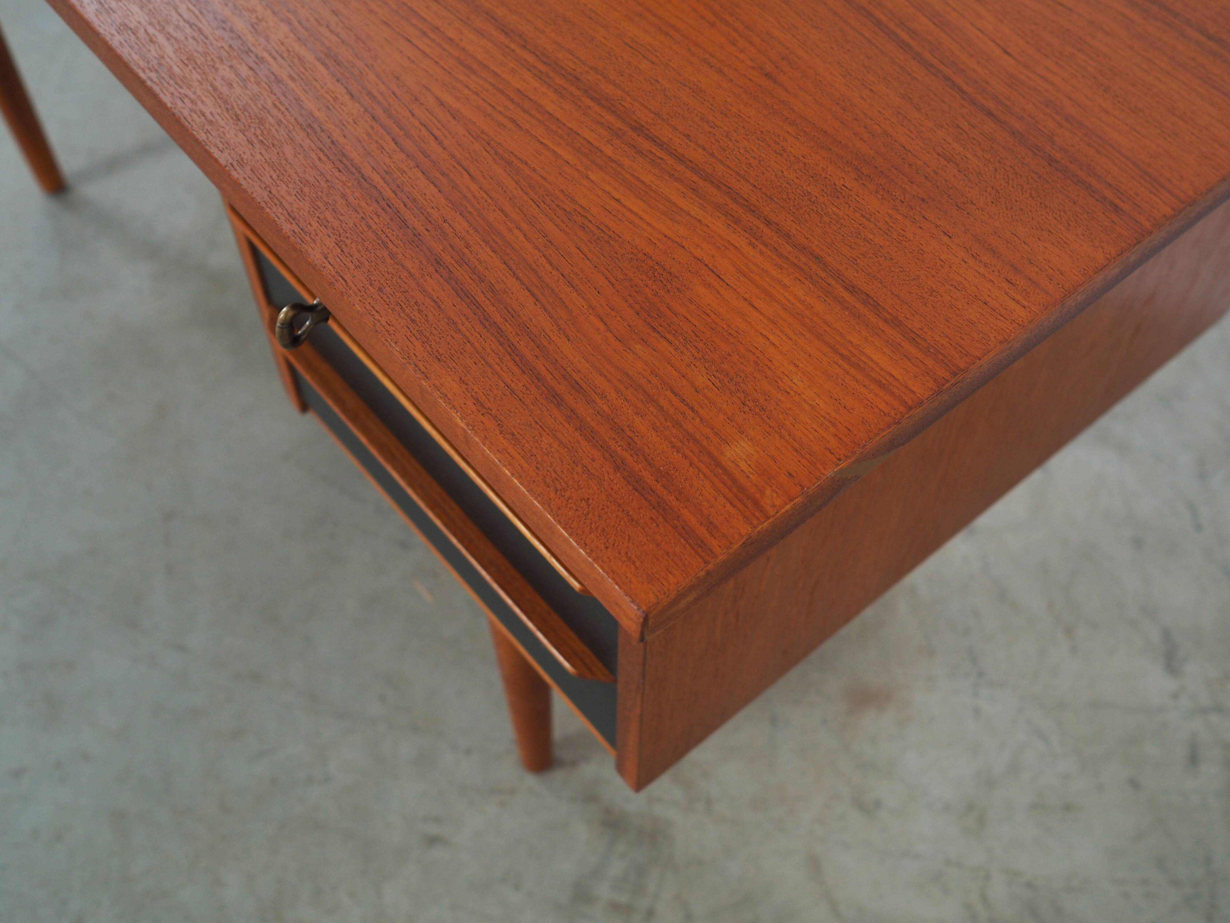 Teak desk, Danish design, 1960s, production: Denmark