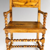 Jacobean chair with Louis XIII period arms