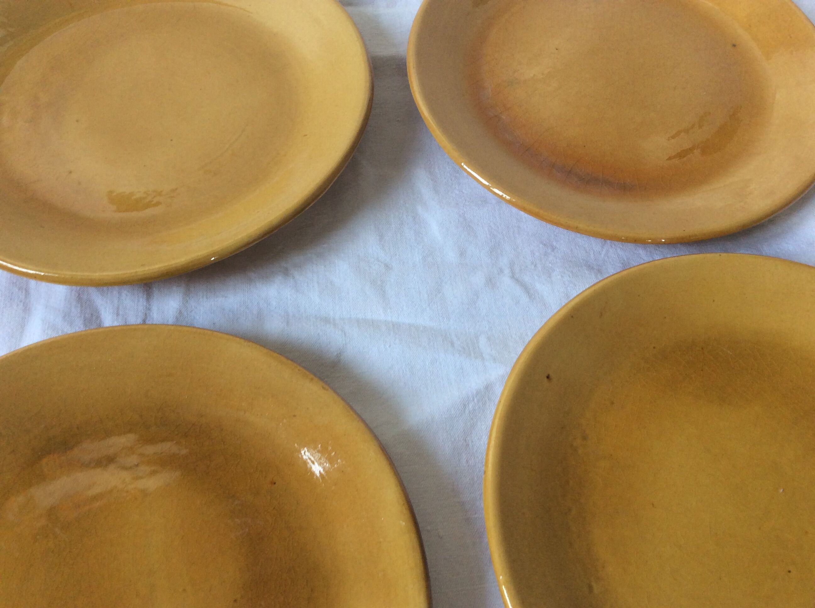 6 vintage Vallauris plates