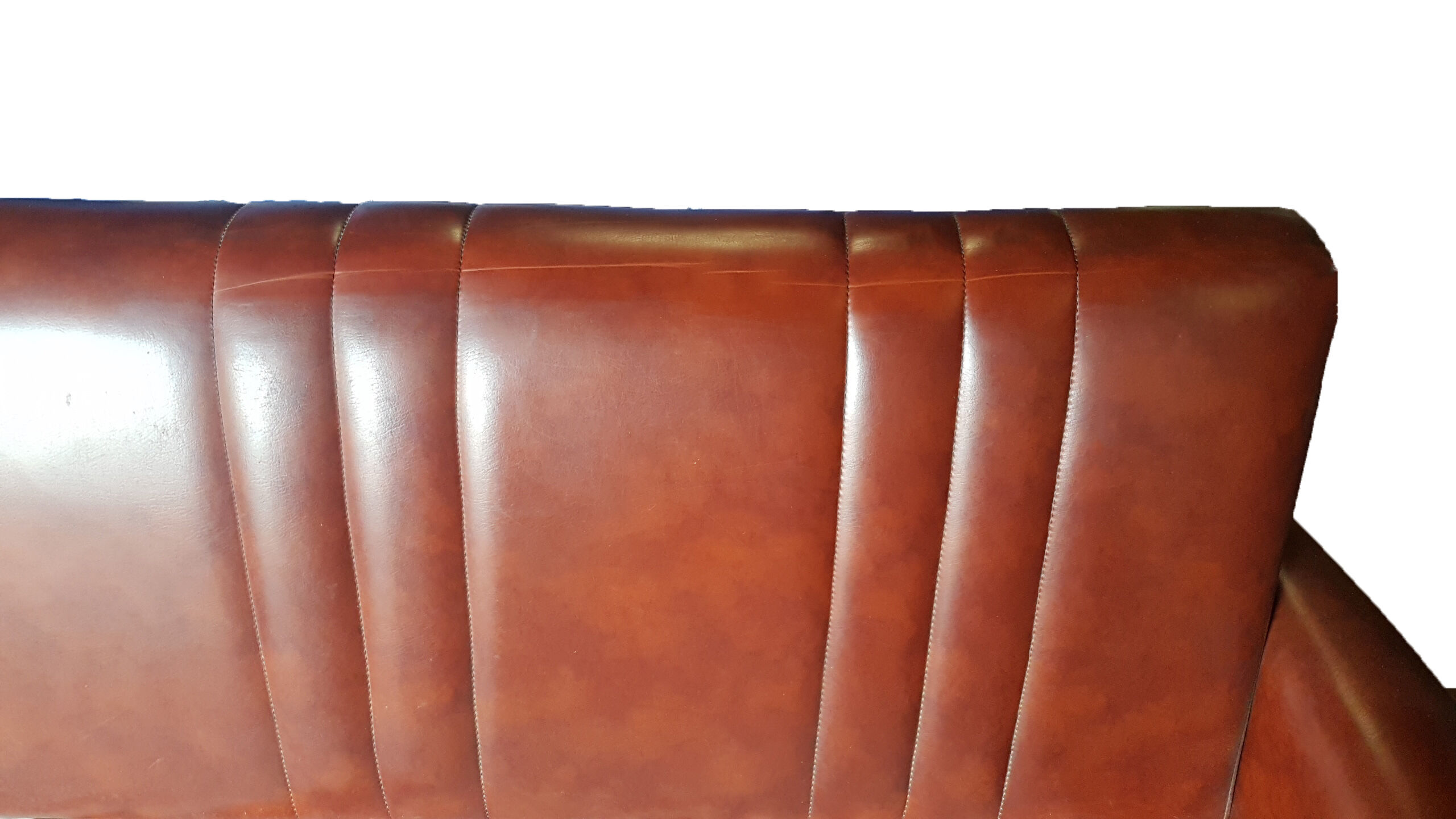 Vintage lounge, convertible Canape and 2 armchairs