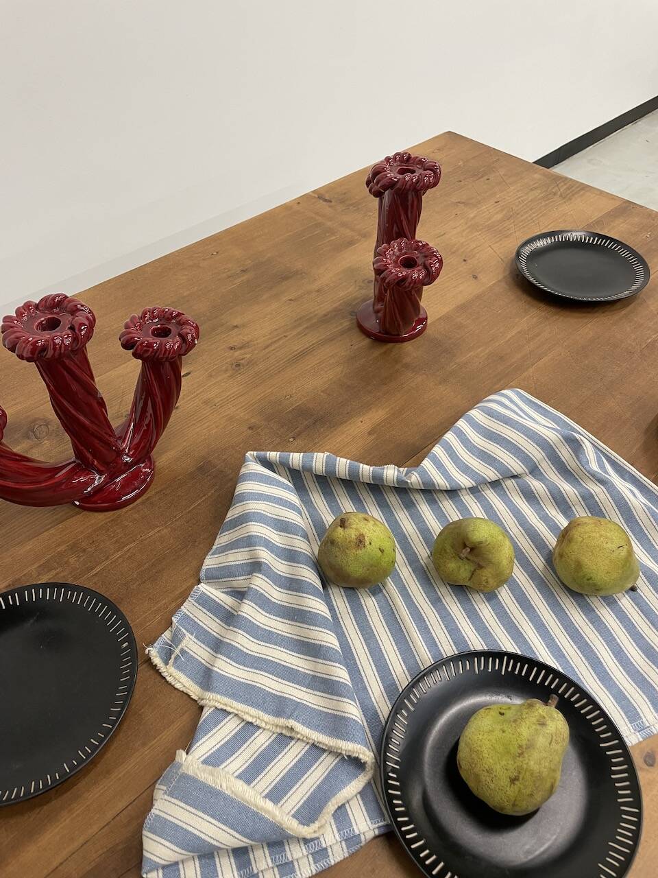 Pine farmhouse table 160 x 110 cm