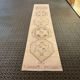 Handmade long entry Runner, beige hallway rug