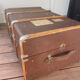 Leather Wood Trunk