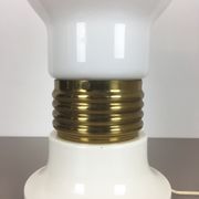 Modernist vintage 1970s italian Giant Glass Bulb Table / Floor Light