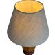 Mid Century Scandinavian teak table lamp 70's design minimalist