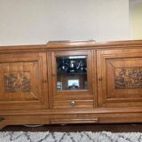 Solid cherry sideboard