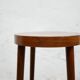 Vintage wooden bar stool by Baumann Editions