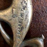 Animal bronze signed