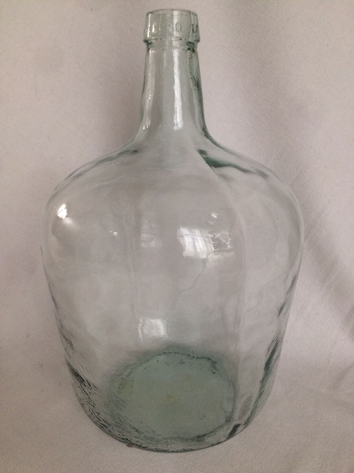 Demijohn vibesal transparent about 10 l