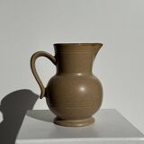 Vintage stoneware round carafe