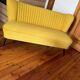 Mid-Century Scandinavian Modern Velvet Sofa, 1950s