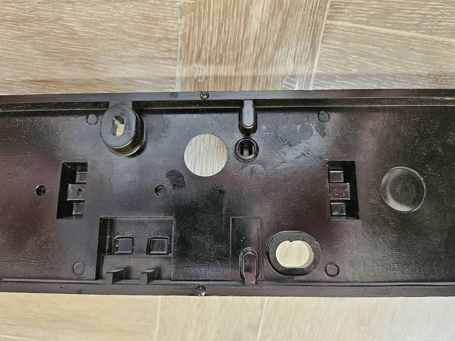 Hammered glass wall light