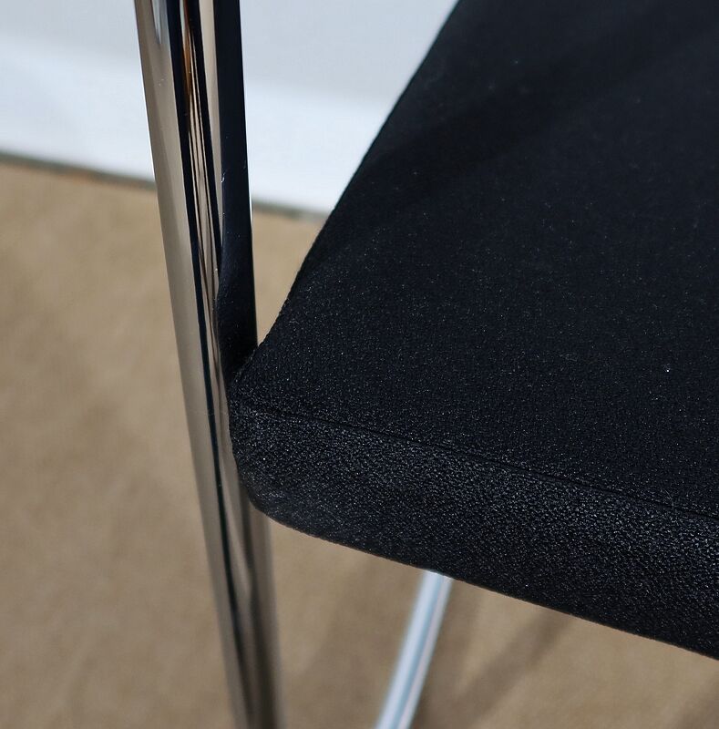 Office chair in chromed metal – xxth