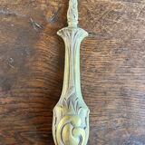 Paire d’appliques double feu anciennes en bronze- art nouveau