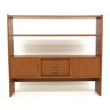 Scandinavian teak bookcase, Sweden, 1960