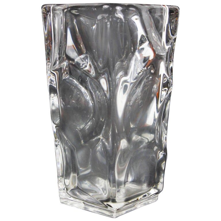 Crystal Vase, Vintage, 1950