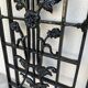 2 Art Nouveau / Art Deco grids art ironwork flower decoration