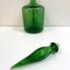Carafe en verre italien Empoli, années 60