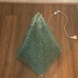 Stacked glass pyramid lamp, 1970