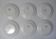 Iron earth 6 flat plates cyclamen