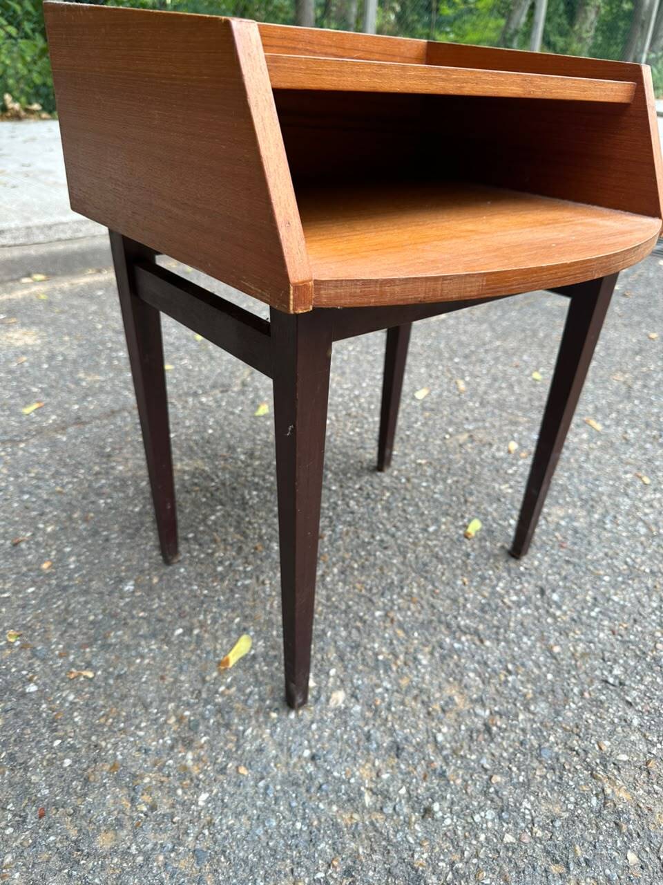 Mid-Century Scandinavian bedside table in teak 1960